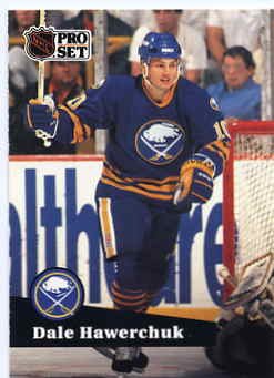 1991/92 NHL Pro Set Hockey Card Dale Hawerchuk #24 N/Mint