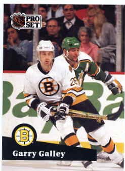 1991/92 NHL Pro Set Hockey Card Garry Galley #7 Near Mint