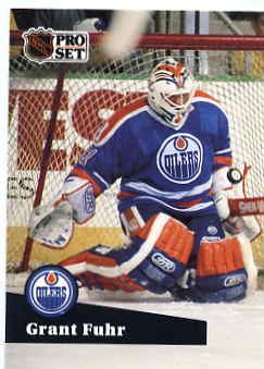 1991/92 NHL Pro Set Hockey Card Grant Fuhr #78 Near Mint