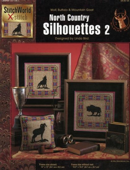 StitchWorld X-Stitch North Country Silhouettes 2 Cross Stitch Pattern Leaflet New
