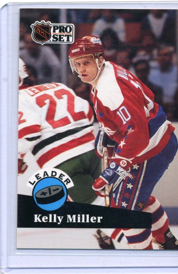 Kelly Miller Leader 91/92 Pro Set #611 NHL Hockey Card
