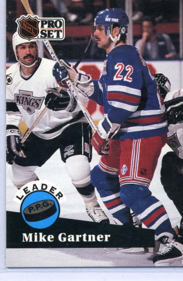 Mike Gardner Leader 91/92 Pro Set #604 NHL Hockey Card