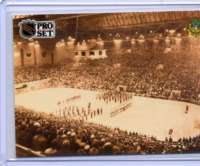 Opening Night at Maple Leaf Gardens91/92 Pro Set Hall of Fame #592 NHL Hockey Card