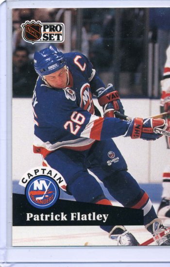 Patrick Flatley 91/92 Pro Set #578 NHL Hockey Card Near Mint/Mint Condition