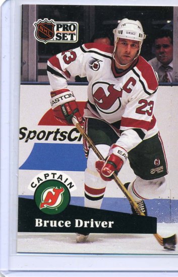 Bruce Driver 91/92 Pro Set #577 NHL Hockey Card Near Mint/Mint Condition