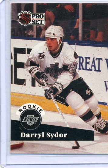 Rookie Darryl Sydor 1991/92 Pro Set #542 NHL Hockey Card Near Mint Condition