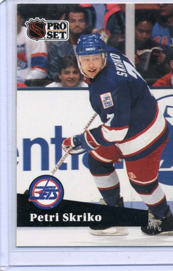 Petri Striko 1991/92 Pro Set #517 NHL Hockey Card Near Mint Condition