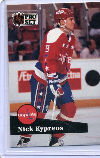 Nick Kypreos 91/92 Pro Set #513 NHL Hockey Card Near Mint Condition