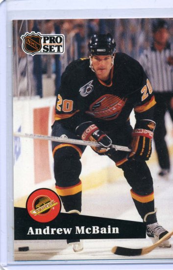 Andrew McBain 91/92 Pro Set #500 NHL Hockey Card.Near Mint Condition