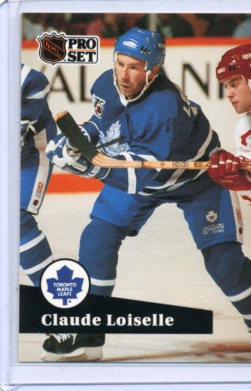 Claude Loiselle 91/92 Pro Set #493 NHL Hockey Card Near Mint Condition