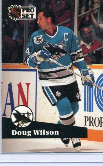 Doug Wilson 91/92 Pro Set #478 NHL Hockey Card Near Mint Condition