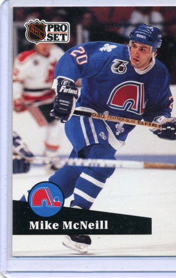 Mike McNeill 1991/92 Pro Set #467 Hockey Card Near Mint Condition