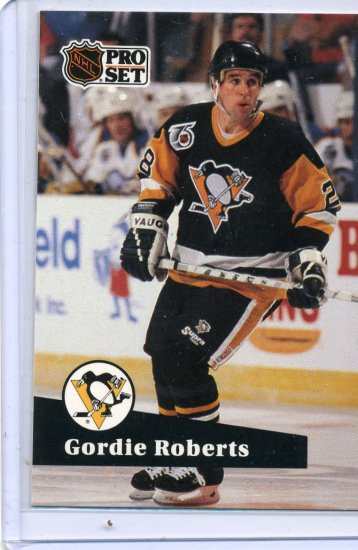Gordie Roberts 91/92 Pro Set #458 NHL Hockey Card Near Mint Condition