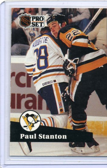 Paul Stanton 91/92 Pro Set #457 NHL Hockey Card Near Mint Condition