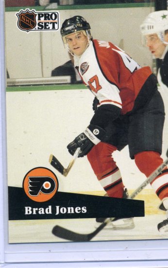 Brad Jones 1991/92 Pro Set #456 NHL Hockey Card Near Mint Condition