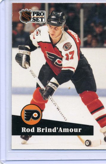 Rod Brind'Amour 1991/92 Pro Set #453 NHL Hockey Card Near Mint Condition