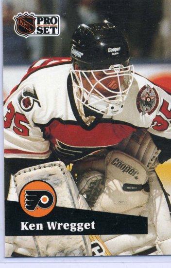 Ken Wregget 91/92 Pro Set #450 NHL Hockey Card Near Mint Condition