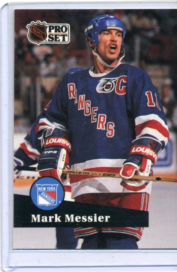 Mark Messier 1991/92 Pro Set #439 NHL Hockey Card Near Mint Condition