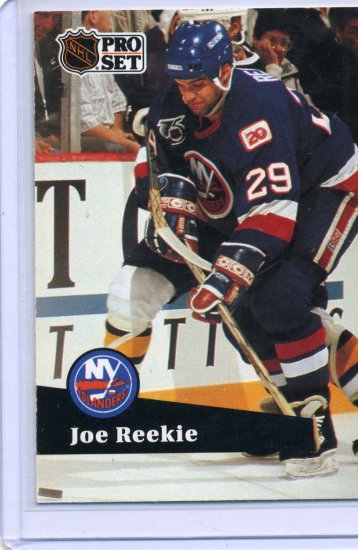 Joe Reekie 1991/92 Pro Set #429 NHL Hockey Card Near Mint Condition