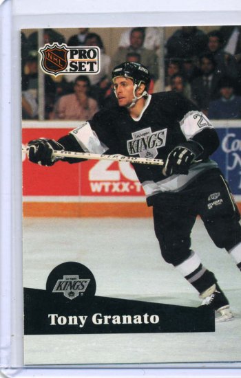 Tony Granato 91/92 Pro Set #98 NHL Hockey Card Near Mint Condition