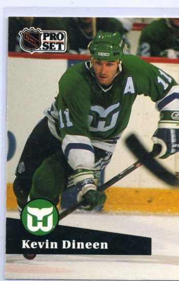 Kevin Dineen 1991/92 Pro Set #89 NHL Hockey Card Near Mint Condition