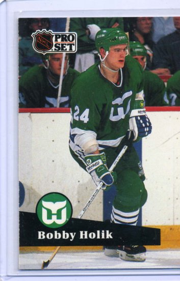 Bobby Holik 1991/92 Pro Set #79 NHL Hockey Card Near Mint Condition