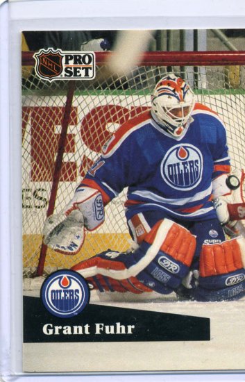 Grant Fuhr 1991/92 Pro Set #78 NHL Hockey Card Near Mint Condition