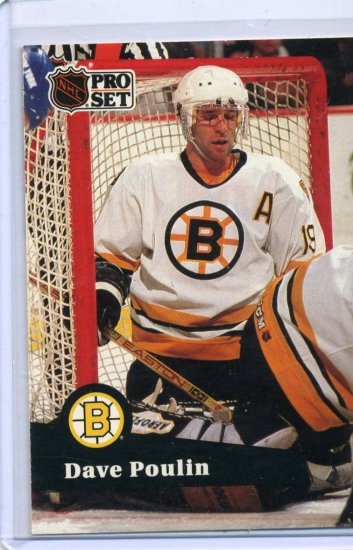 Dave Poulin 1991/92 Pro Set #12 NHL Hockey Card Near Mint Condition