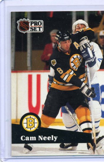 Cam Neely 1991/92 Pro Set #5 NHL Hockey Card Near Mint Condition