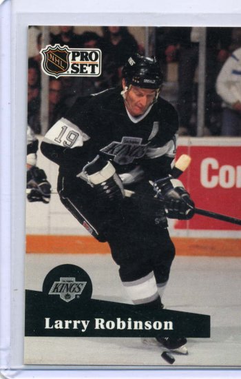 Larry Robinson 1991/92 Pro Set #104 NHL Hockey Card Near Mint Condition