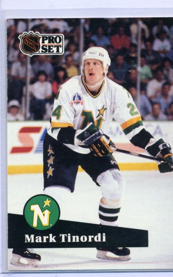 Mark Tinordi 1991/92 Pro Set #107 NHL Hockey Card Near Mint Condition