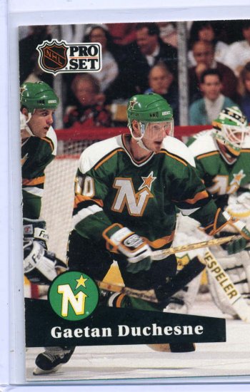 Gaetan Duchesne 1991/92 Pro Set #110 NHL Hockey Card Near Mint Condition