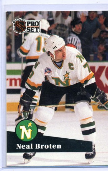 Neal Broten 1991/92 Pro Set #112 NHL Hockey Card Near Mint Condition