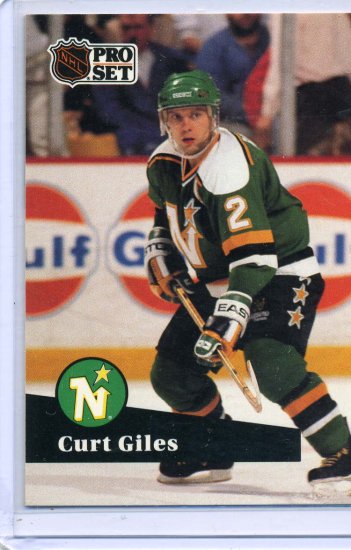 Curt Giles 1991/92 Pro Set #114 NHL Hockey Card Near Mint Condition