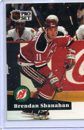 Brendan Shanahan 1991/92 Pro Set #131 NHL Hockey Card Near Mint Condition
