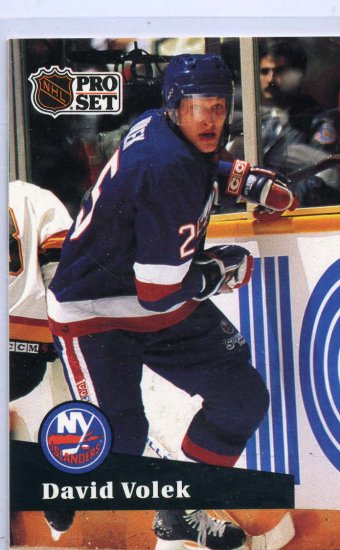 David Volek 1991/92 Pro Set #147 NHL Hockey Card Near Mint Condition