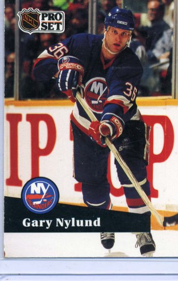 Gary Nylund 1991/92 Pro Set #150 NHL Hockey Card Near Mint Condition