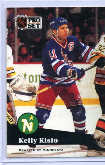 Kelly Kisio 1991/92 Pro Set #168 NHL Hockey Card Near Mint Condition