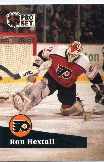 Ron Hextall 1991/92 Pro Set #176 NHL Hockey Card Near Mint Condition