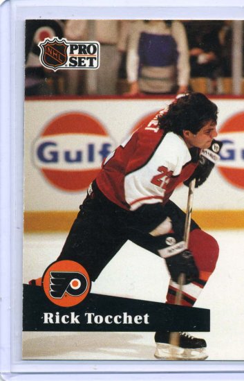 Rick Tocchet 1991/92 Pro Set #177 NHL Hockey Card Near Mint Condition