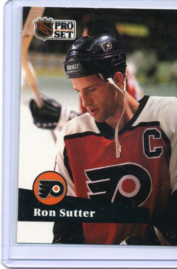Ron Sutter 1991/92 Pro Set #178 NHL Hockey Card Near Mint Condition