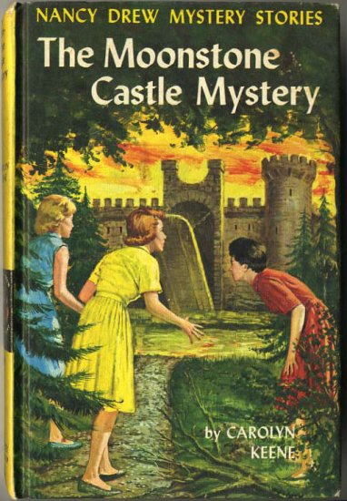 Nancy Drew #40 The Moonstone Castle Mystery by Carolyn Keene Hard Cover