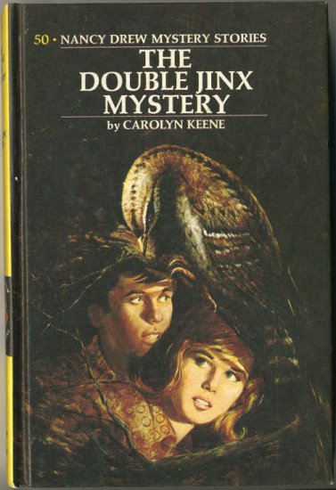 Nancy Drew #50 The Double Jinx Mystery by Carolyn Keene Hard Cover
