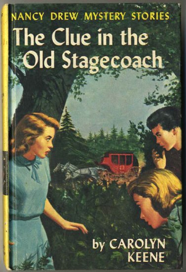 Nancy Drew #37 The Clue in the Old Stagecoach by Carolyn Keene Hard Cover