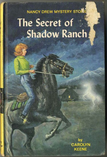 Nancy Drew #5 The Secret Of Shadow Ranch by Carolyn Keene Hard Cover