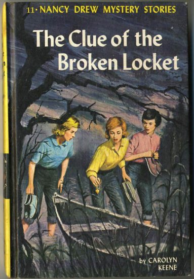 Nancy Drew #11 The Clue Of The Broken Locket by Carolyn Keene Hard Cover