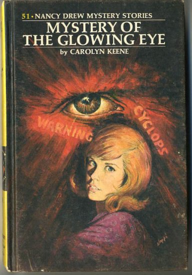 Nancy Drew #51 The Mystery Of The Glowing Eye by Carolyn Keene Hard Cover