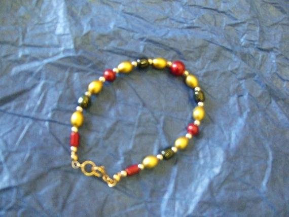 Gold and Red