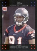 Amobi Okoye RC 2007 Topps #347