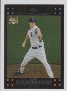 Philip Hughes Topps Chrome 2007 RC #281